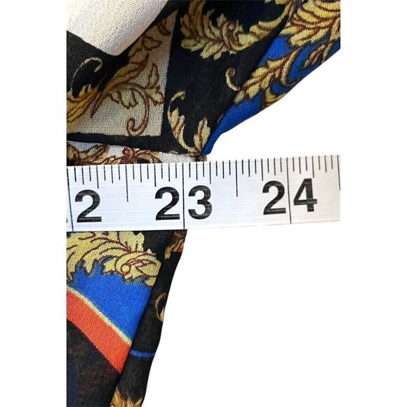 LIVE 4 TRUTH Women's 3X Royal Print Kimono Caftan Maxi Dress - Picture 7 of 10